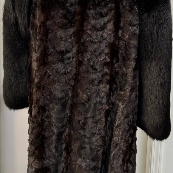 Vintage Fur Coat | Fox and mink - Picture 4 of 7